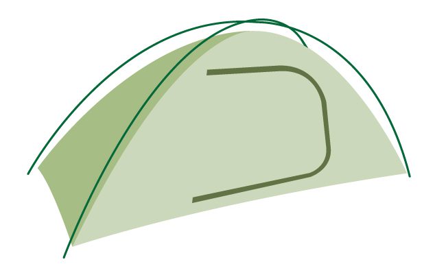 Backpacking tents are specifically designed to be carried a long distance.